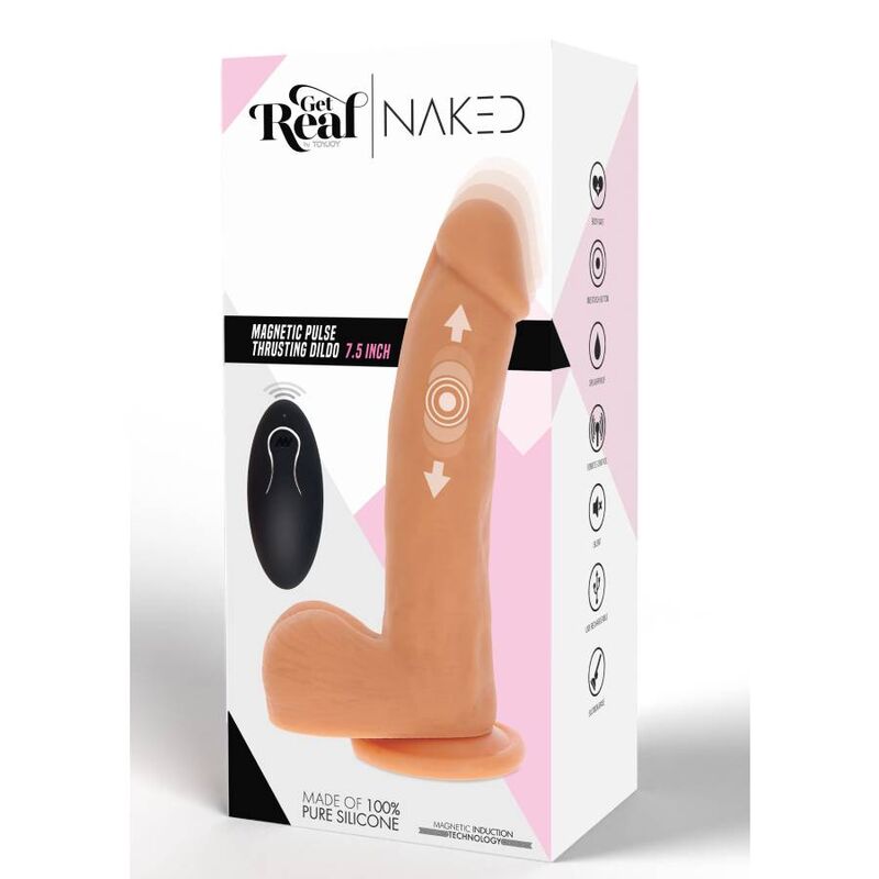 GET REAL - MAGNETIC PULSE TRUSTING DILDO SKIN - My naughty haven #
