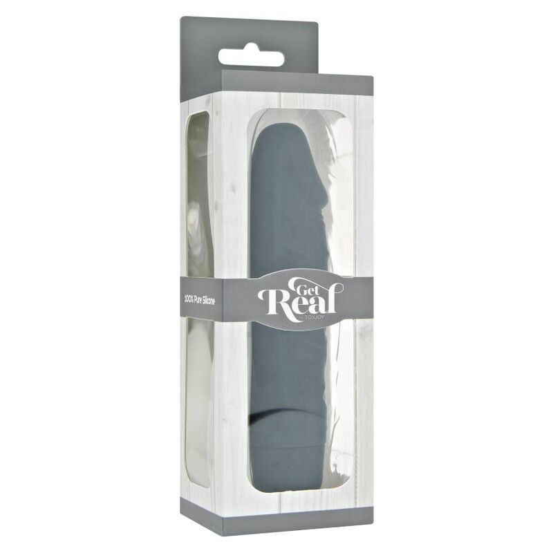 GET REAL - MINI CLASSIC VIBRATOR BLACK - My naughty haven #