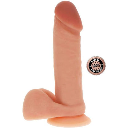 GET REAL - SILICONE DILDO 20,5 CM W BALLS SKIN - My naughty haven #
