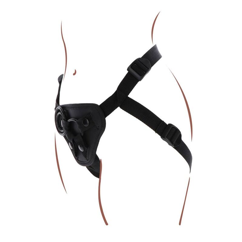 GET REAL - STRAP-ON HARNESS BLACK - My naughty haven #