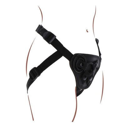 GET REAL - STRAP-ON HARNESS BLACK - My naughty haven #