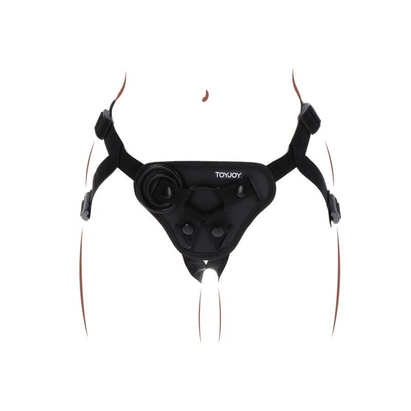GET REAL - STRAP-ON HARNESS BLACK - My naughty haven #