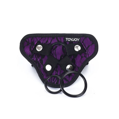 GET REAL - STRAP-ON LACE HARNESS PURPLE - My naughty haven #