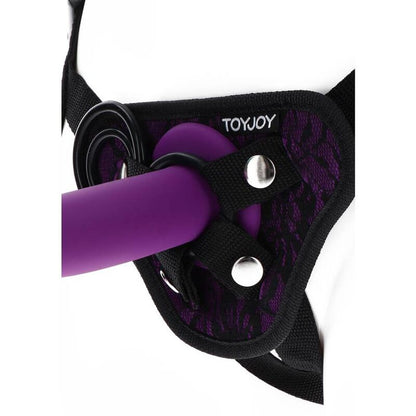 GET REAL - STRAP-ON LACE HARNESS PURPLE - My naughty haven #
