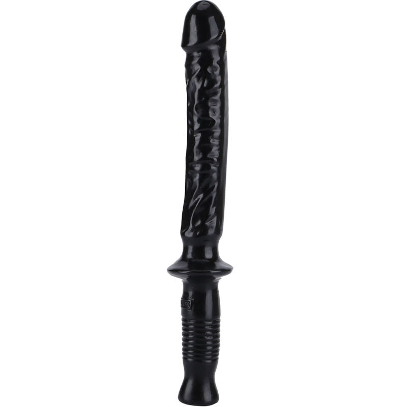 GET REAL - THE MANHANDLER 38 CM BLACK - My naughty haven #