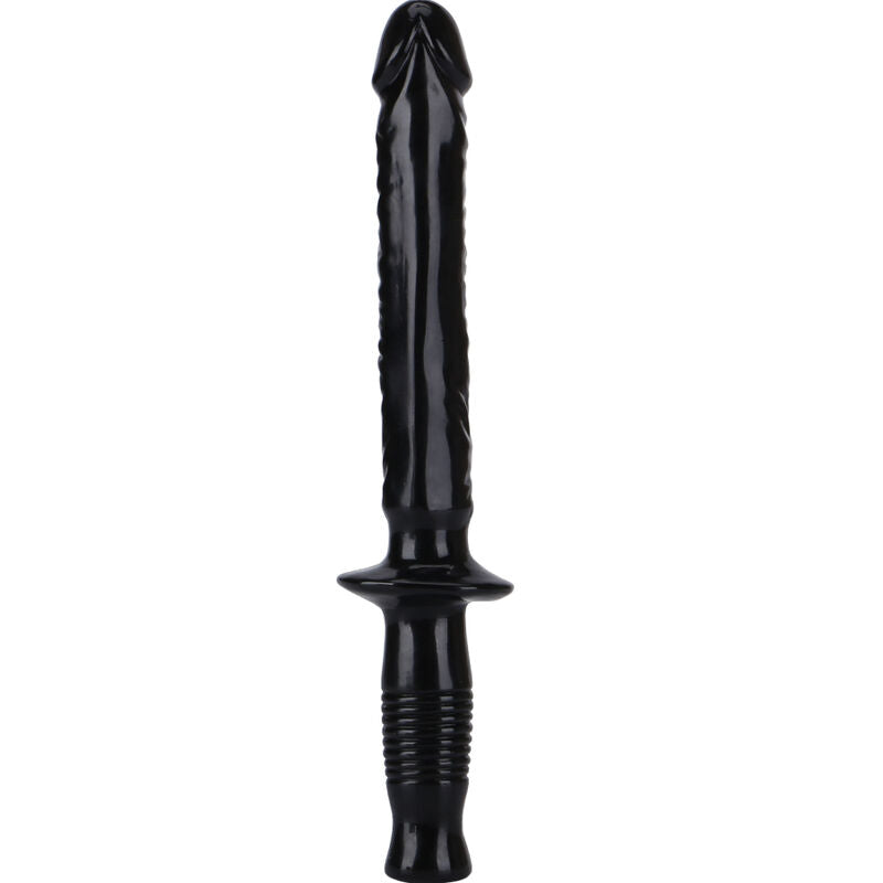 GET REAL - THE MANHANDLER 38 CM BLACK - My naughty haven #