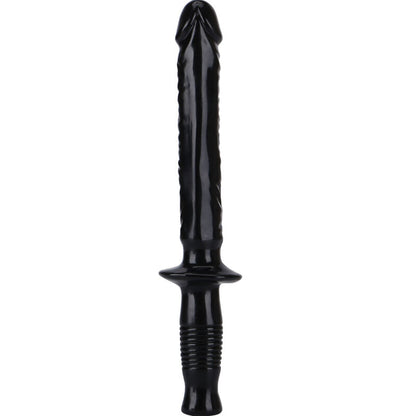 GET REAL - THE MANHANDLER 38 CM BLACK - My naughty haven #