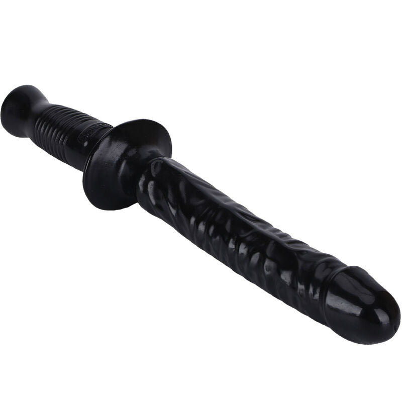 GET REAL - THE MANHANDLER 38 CM BLACK - My naughty haven #