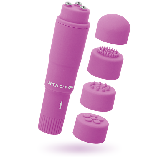 GLOSSY - KURT POCKET MASSAGER PURPLE - My naughty haven #