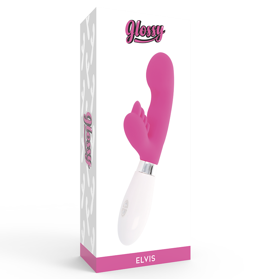 GLOSSY - RABBIT ELVIS PINK - My naughty haven #