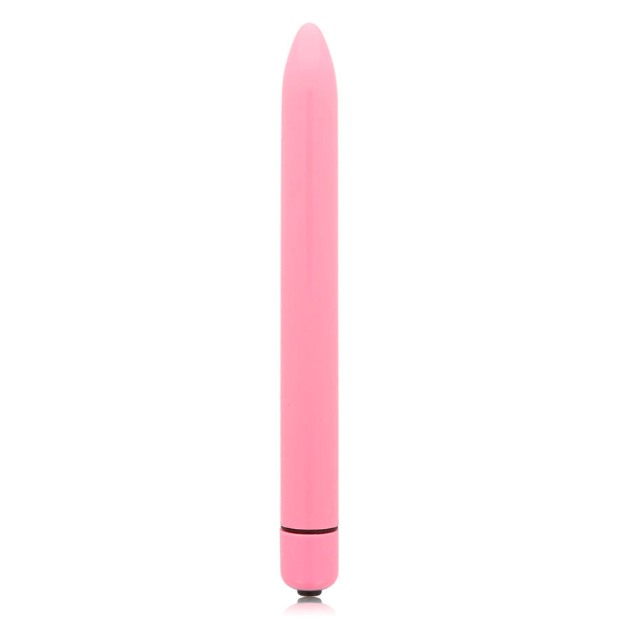 GLOSSY - SLIM VIBRATOR PINK - My naughty haven #