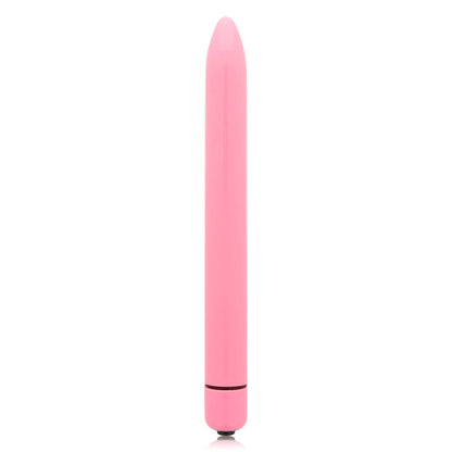 GLOSSY - SLIM VIBRATOR PINK - My naughty haven #