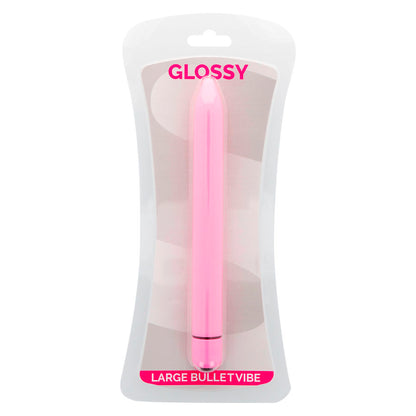 GLOSSY - SLIM VIBRATOR PINK - My naughty haven #