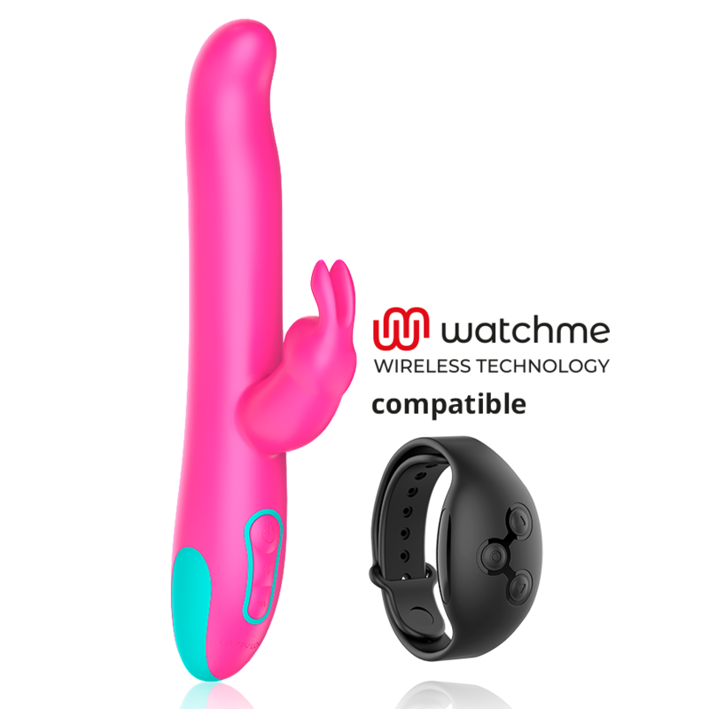 HAPPY LOKY - PLUTO RABBIT VIBRATOR & ROTATOR WATCHME WIRELESS TECHNOLOGY COMPATIBLE - My naughty haven #