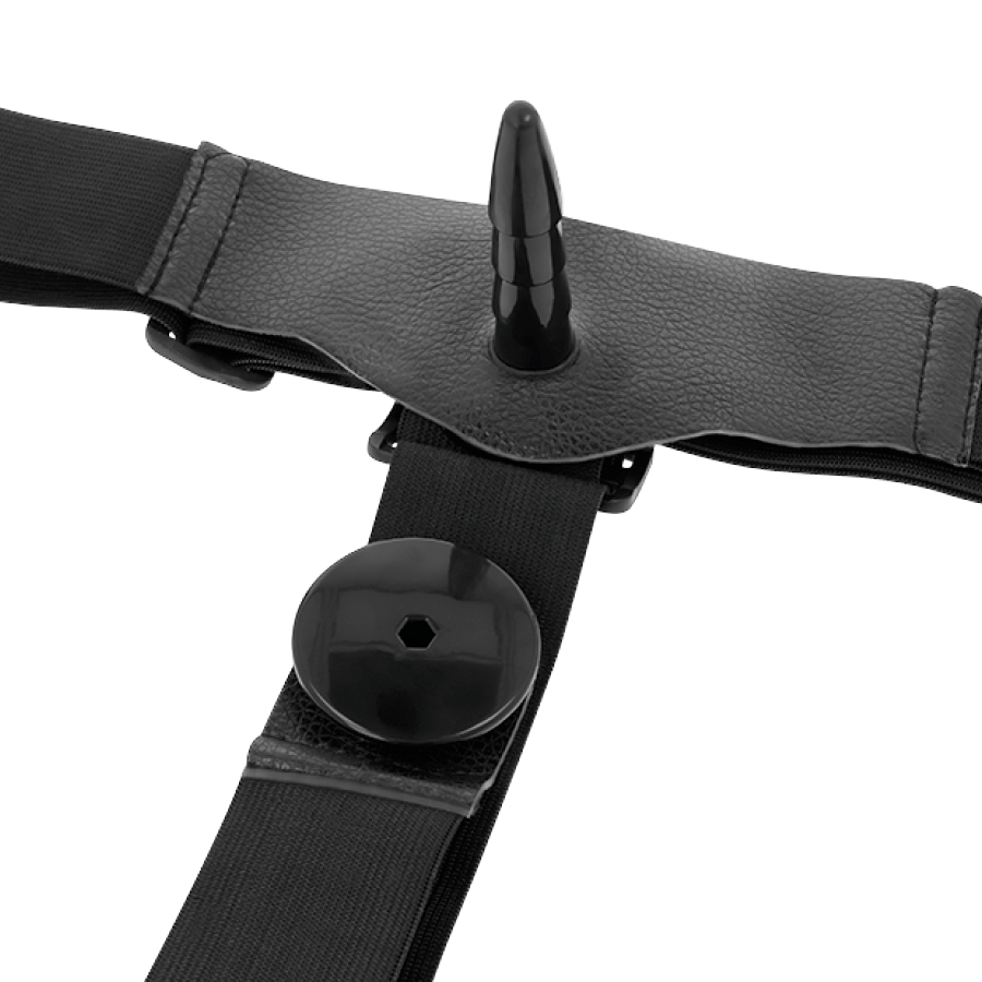 HARNESS ATTRACTION - HARRIS DOUBLE PENETRACI N WITH VIBRATION 18 CM -O- 3.5 CM - My naughty haven #