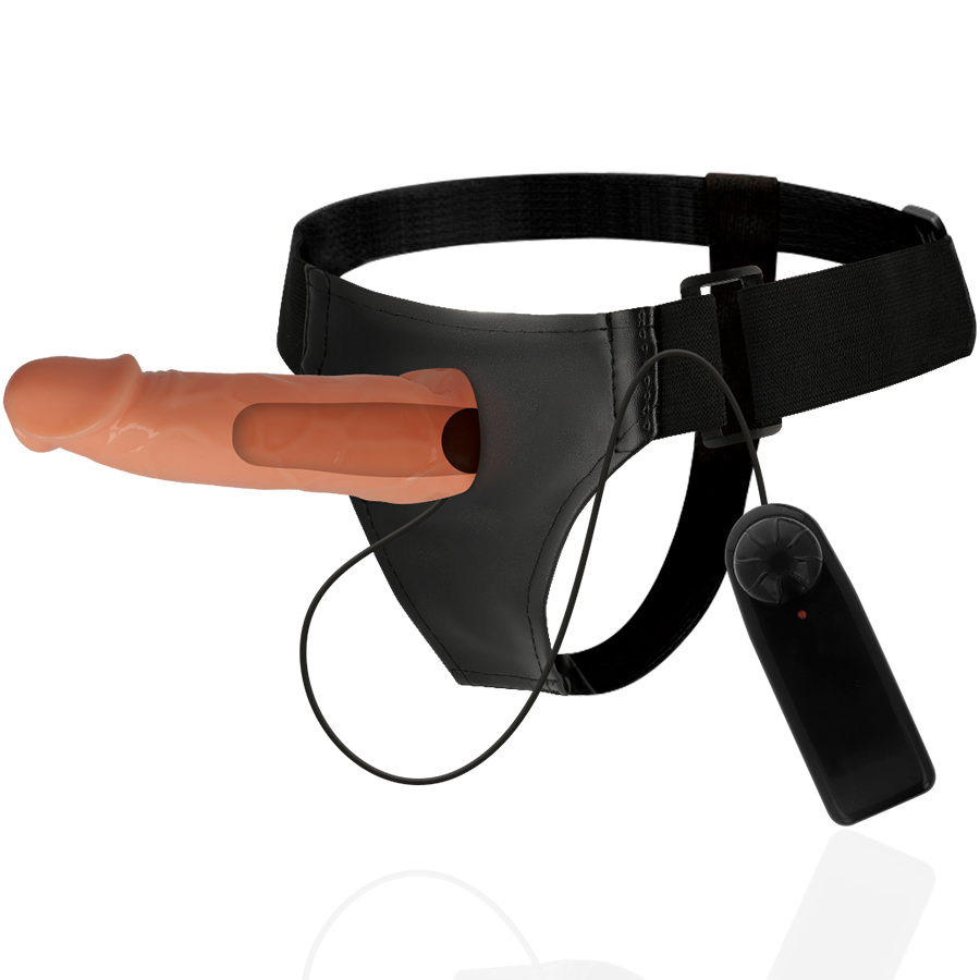 HARNESS ATTRACTION - WILLIAN HOLLOW RNES WITH VIBRATOR 17 CM -O- 4.5 CM - My naughty haven #