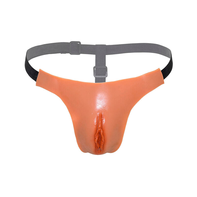 HIDDEN DESIRE - ALTER EGO ADJUSTABLE OPEN VAGINA STRING FLESH - My naughty haven #