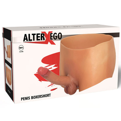 HIDDEN DESIRE - ALTER EGO BOXERSHOT WITH PENIS 18 CM SIZE L - My naughty haven #