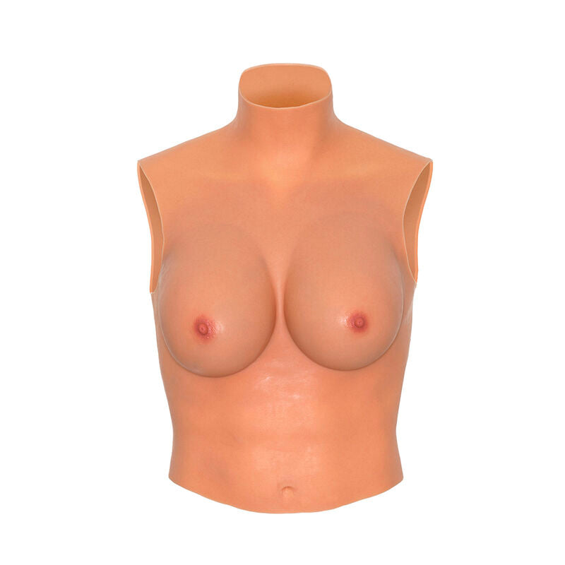 HIDDEN DESIRE - ALTER EGO WEARABLE BREAST SHIRT E-CUP FLESH - My naughty haven #