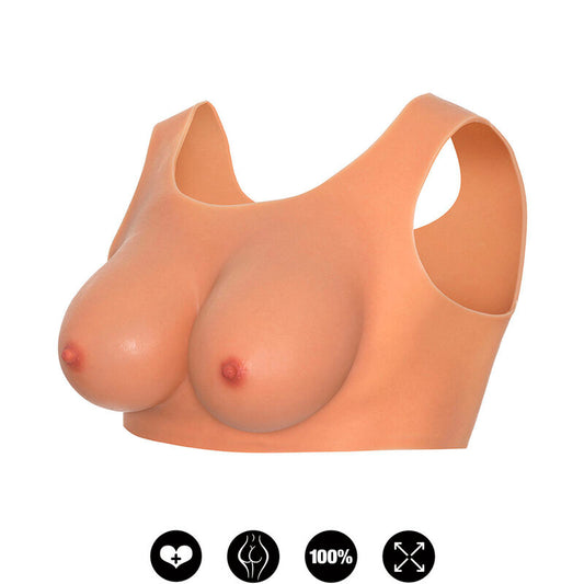 HIDDEN DESIRE - ALTER EGO WEARABLE BREAST TOP D-CUP FLESH - My naughty haven #