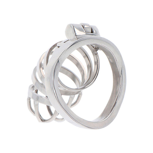 HIDDEN DESIRE - EXTREME CHASTITY COCK CAGE METAL - My naughty haven #