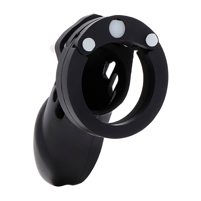 HIDDEN DESIRE - EXTREME CHASTITY COCK CAGE SILICONE SIZE L BLACK - My naughty haven #