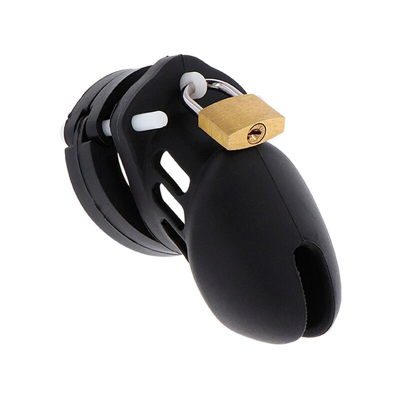 HIDDEN DESIRE - EXTREME CHASTITY COCK CAGE SILICONE SIZE S BLACK - My naughty haven #