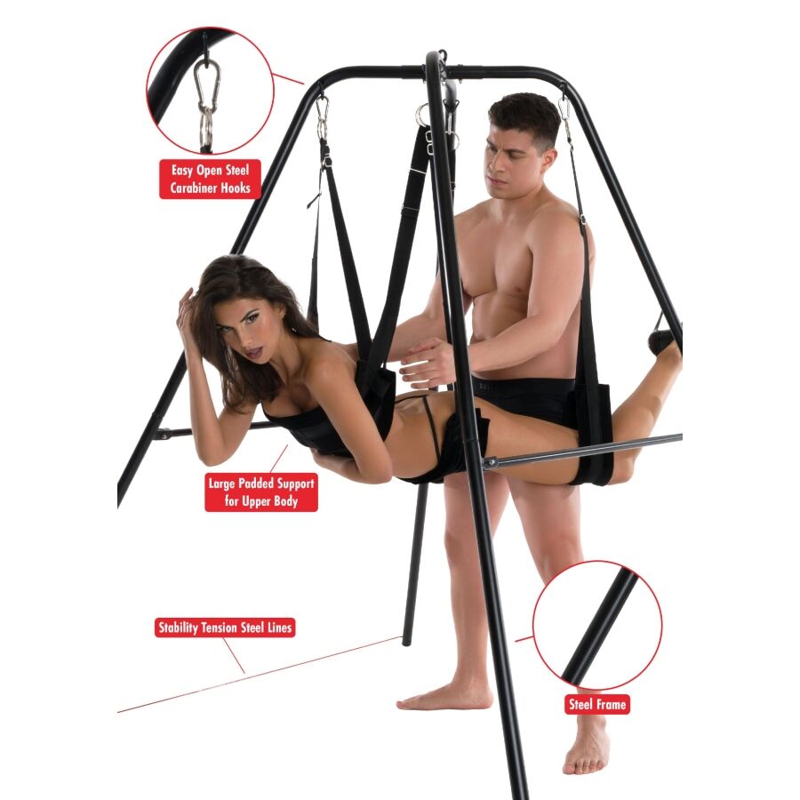 HIDDEN DESIRE - EXTREME LOVERS SWING WITH STAND - My naughty haven #