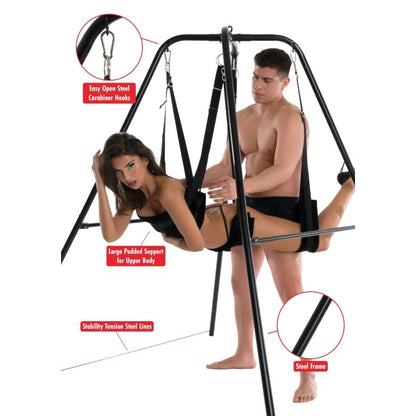 HIDDEN DESIRE - EXTREME LOVERS SWING WITH STAND - My naughty haven #