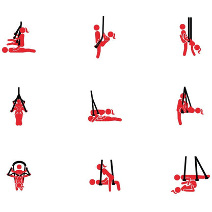 HIDDEN DESIRE - EXTREME LOVERS SWING WITH STAND - My naughty haven #