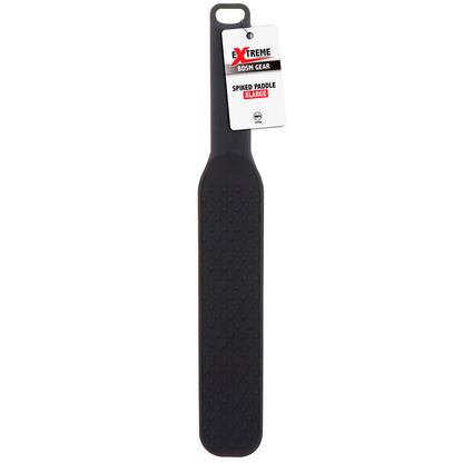 HIDDEN DESIRE - EXTREME SPIKED PADDLE EXTRA LARGE BLACK - My naughty haven #