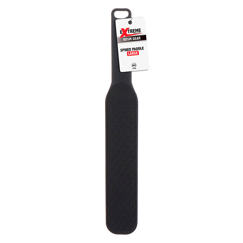HIDDEN DESIRE - EXTREME SPIKED PADDLE LARGE BLACK - My naughty haven #