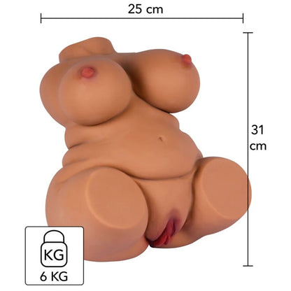 HIDDEN DESIRE - FAT FUCK QUEEN FEMALE MASTURBATOR TORSO 6 KG - My naughty haven #