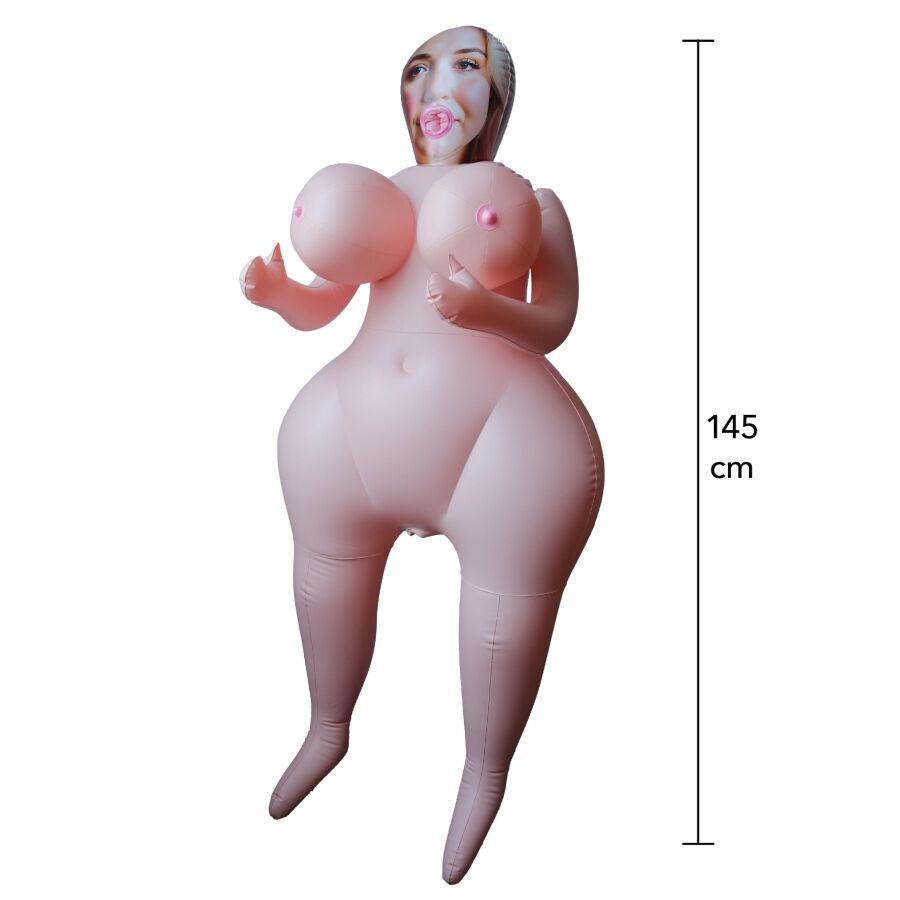 HIDDEN DESIRE - HEAVY HEATHER INFLATABLE DOLL 145 CM - My naughty haven #