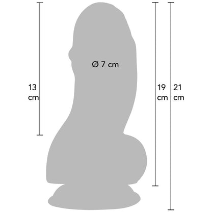 HIDDEN DESIRE - INFERNO FAT BOYS DILDO 19 CM - My naughty haven #