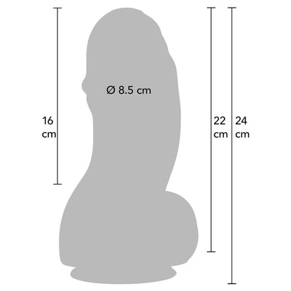 HIDDEN DESIRE - INFERNO FAT BOYS DILDO 22 CM - My naughty haven #