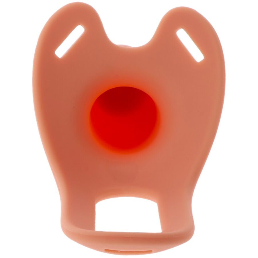 HIDDEN DESIRE - INFERNO PENIS SLEEVE STRAP-ON SILICONE 18 CM - My naughty haven #