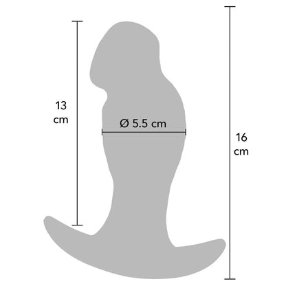 HIDDEN DESIRE - INFERNO REALISTIC BUTTPLUG 16 CM - My naughty haven #