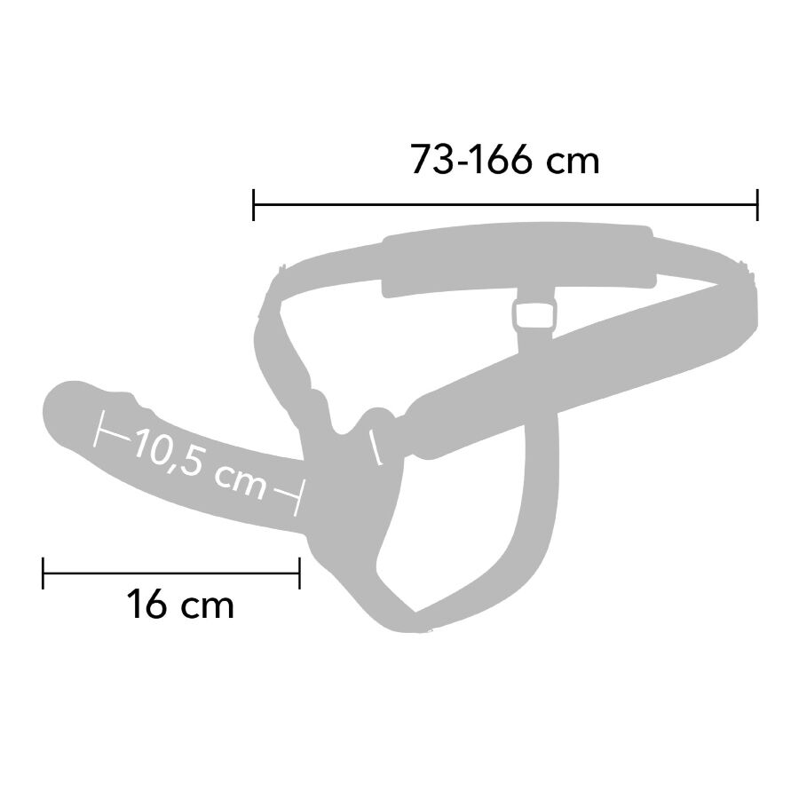 HIDDEN DESIRE - INFERNO VIBRATING PENIS SLEEVE STRAP-ON  16 CM - My naughty haven #