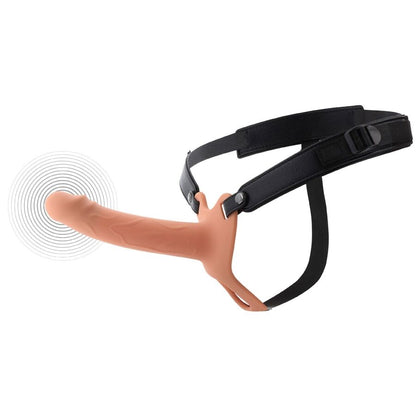 HIDDEN DESIRE - INFERNO VIBRATING PENIS SLEEVE STRAP-ON 18 CM - My naughty haven #