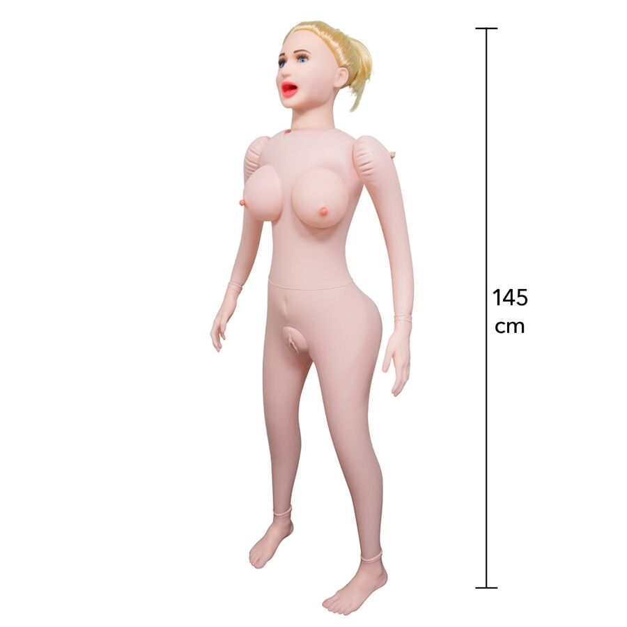 HIDDEN DESIRE - LUSTY LOLA INFLATABLE DOLL 145 CM - My naughty haven #