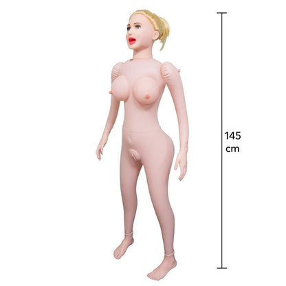 HIDDEN DESIRE - LUSTY LOLA INFLATABLE DOLL 145 CM - My naughty haven #