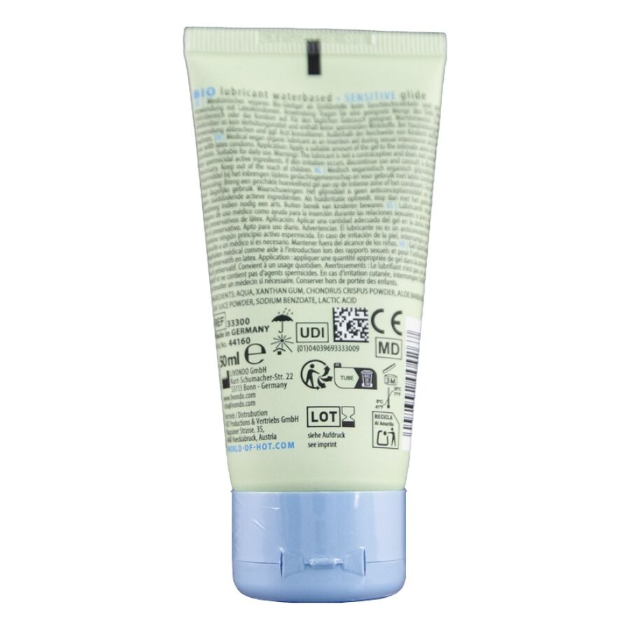 HOT - BIO LUBRICANT WATERBASED SENSITIV 50 ML - My naughty haven #