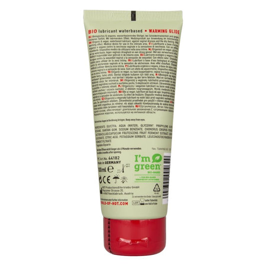 HOT - BIO LUBRICANT WATERBASED WARMING 100 ML - My naughty haven #