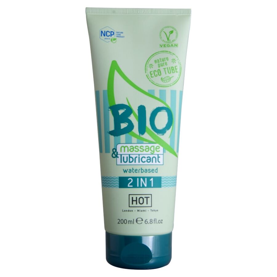 HOT - BIO MASSAGE & LUBRICANT WATERBASED 2 IN 1 200 ML - My naughty haven #