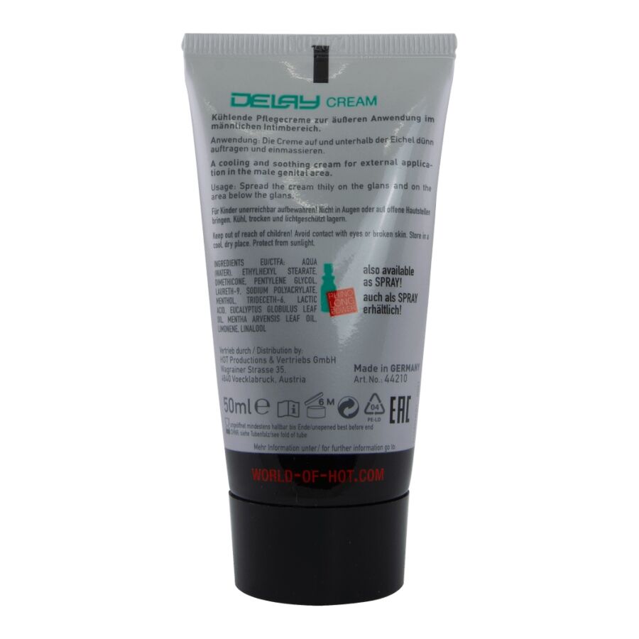 HOT - DELAY CREAM 50 ML - My naughty haven #
