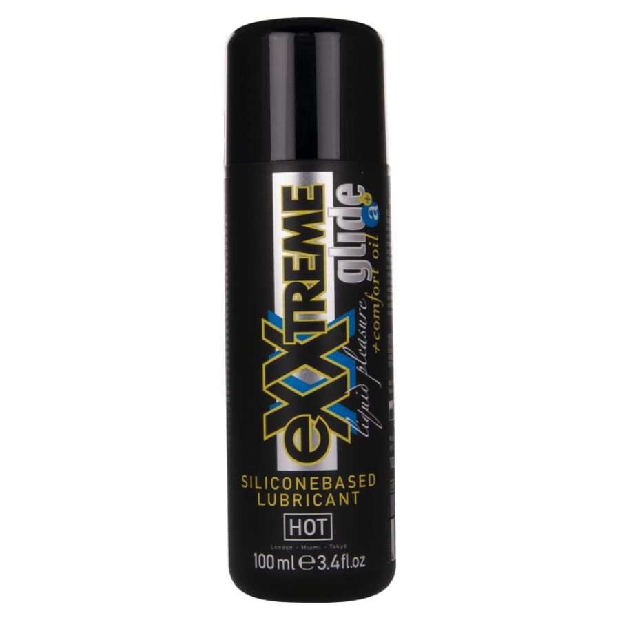 HOT - EXXTREME GLIDE SILICONEBASED LUBRICANT + COMFORT OIL A+ 100 ML - My naughty haven #