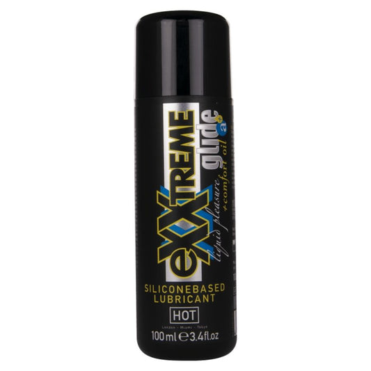 HOT - EXXTREME GLIDE SILICONEBASED LUBRICANT + COMFORT OIL A+ 100 ML - My naughty haven #