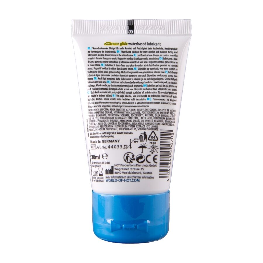 HOT - EXXTREME GLIDE WATERBASED LUBRICANT + COMFORT OIL A+ 30 ML - My naughty haven #