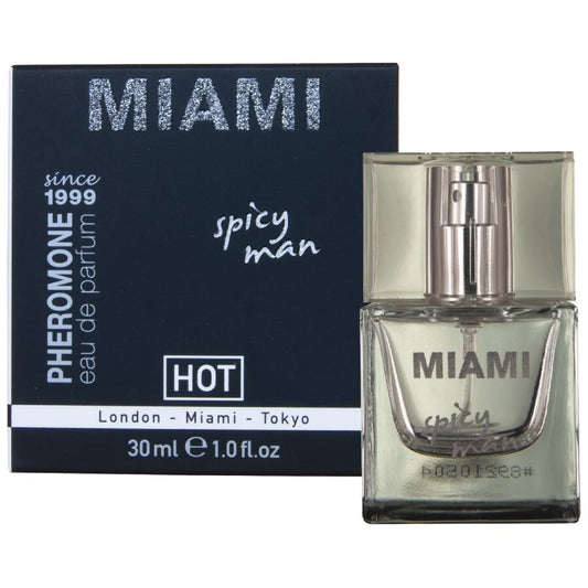 HOT - PHEROMONE PARFUME MIAMI SPICY MAN 30 ML - My naughty haven #